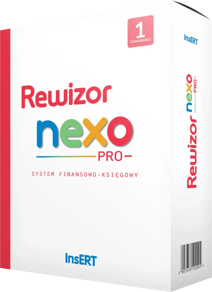 Opakowanie programu InsERT Rewizor nexo PRO.